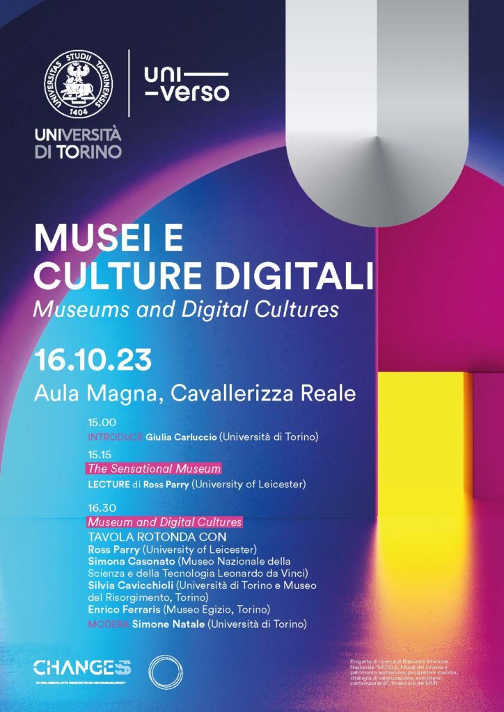 Il complesso rapporto tra musei e digitale indagato con Ross Parry e alcune personalità di spicco del mondo museale italiano
