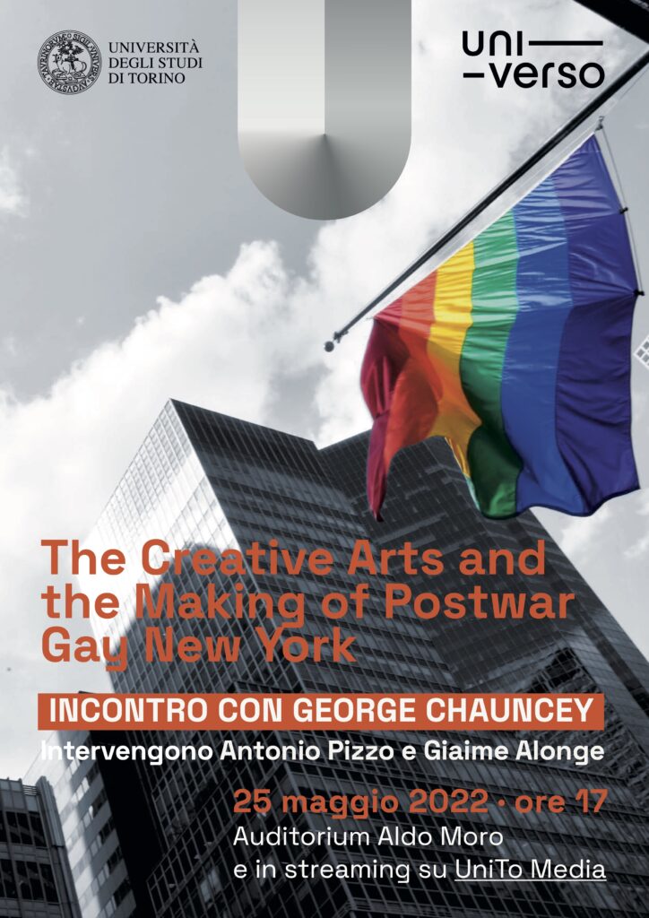 George Chauncey illustra la rilevanza delle arti creative nella formazione della cultura gay maschile nella New York del secondo dopoguerra