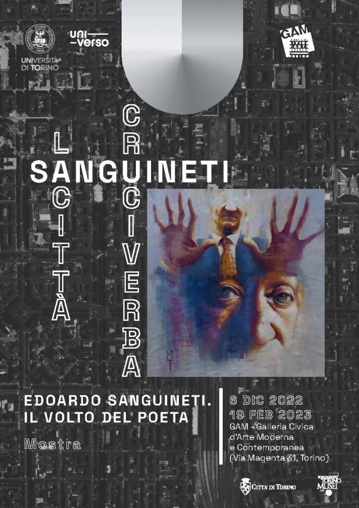 UniVerso presenta la mostra  a cura di Clara Allasia e Federico Sanguineti. Nella Wunderkammer della Gam opere e ritrattti dedicati al grande poeta.