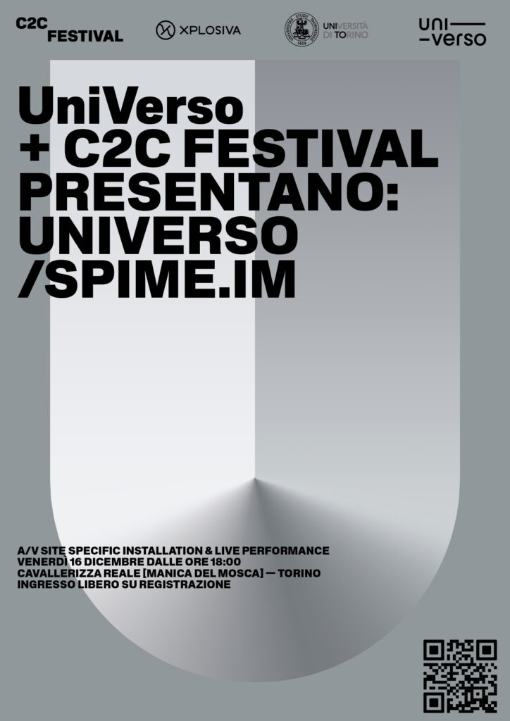UniVerso e Club2club presentano come evento di fine anno performance con installazione multischermo: un’esperienza immersiva unica.