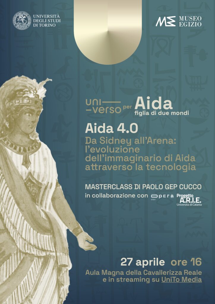In occasione di 'Aida, figlia di due mondi', una masterclass di Paolo Gep Cucco sull'evoluzione dell’immaginario dell'opera verdiana.